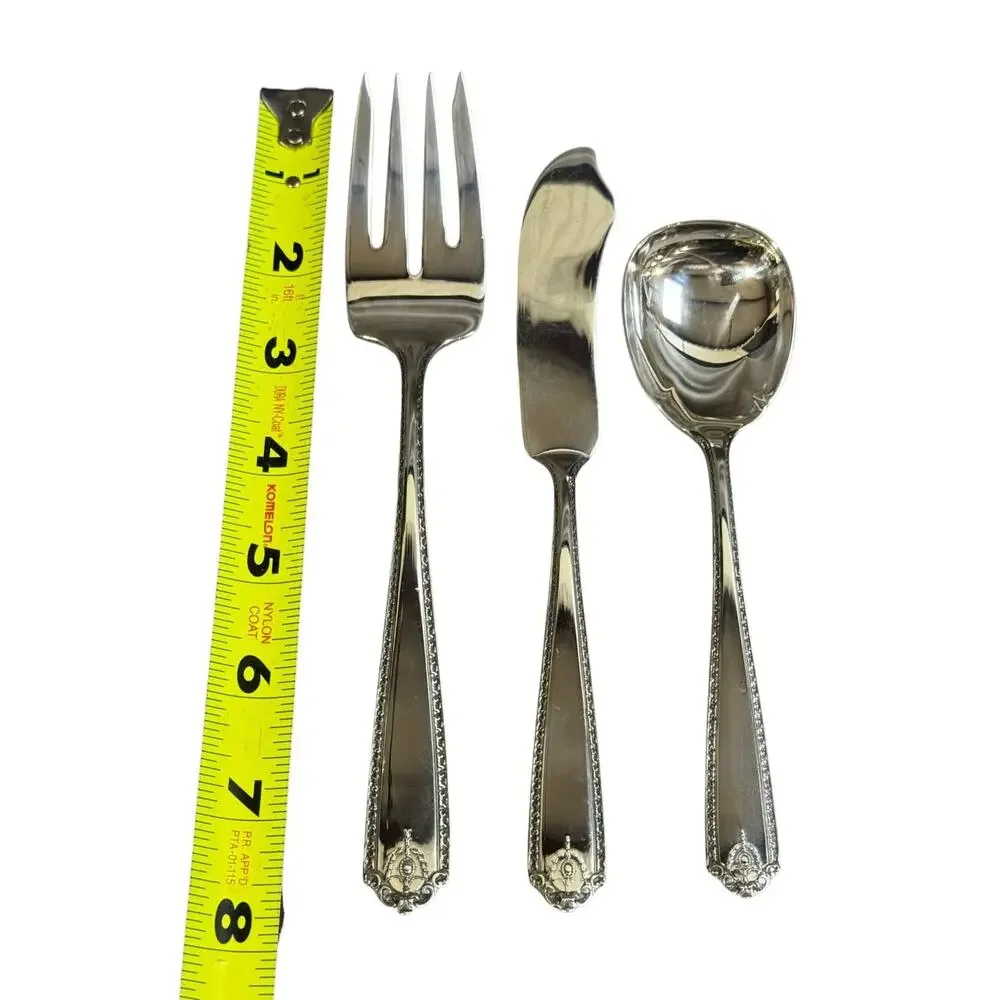 Vintage 1940s Sterling Silver Lady Hilton By Westmorland Serving Fork & Other